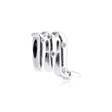 Sterling Silver Scorpio Zodiac Bead for Charm Bracelets