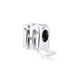 Sterling Silver Scorpio Zodiac Bead for Charm Bracelets