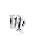 Virgo Zodiac Beads 925 Sterling Silver DIY Charms Bracelets