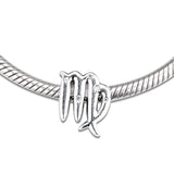 Virgo Zodiac Beads 925 Sterling Silver DIY Charms Bracelets