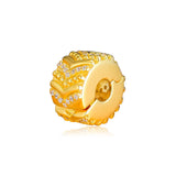 Stylish Wish Clip Beads for Charms Bracelets - 925 Sterling Silver