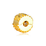 Stylish Wish Clip Beads for Charms Bracelets - 925 Sterling Silver