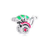 Traditional Rickshaw Beads 925 Sterling Silver Bracelet DIY Kit