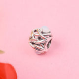 Mother of Pearl Circle Beads Bracelet 925 Sterling Silver Jewelry