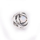 Mother of Pearl Circle Beads Bracelet 925 Sterling Silver Jewelry