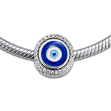 925 Silver European Charms Bracelet Beads with CZ