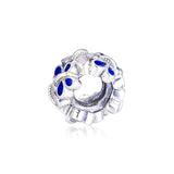 European Butterfly Spacer Beads 925 Sterling Silver Jewelry