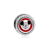 Europe Charms Bracelets Mouse Club Beads 925 Sterling Silver Jewelry