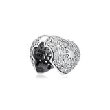 925 Silver Star in My Heart Clip Beads Jewelry