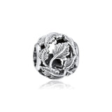 Openwork Leaves Beads for European Charms Bracelets