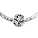 Openwork Leaves Beads for European Charms Bracelets