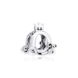 Europe Charms Bracelet Beads Crown O Carriage 925 Sterling Silver Jewelry