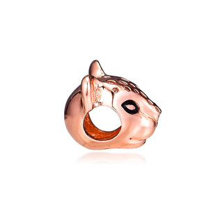 Europe Charms Bracelet Rose Sparkling Lion Princess Beads 925 Sterling Silver