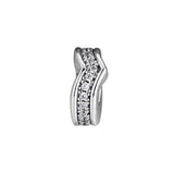 European Charms Bracelets Spacer Beads 925 Sterling Silver
