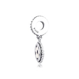 Soccer Dangle Enamel Beads 925 Sterling Silver Jewelry