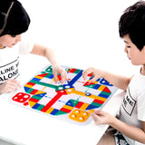 Flight Chess Board Silicone Mold for Kids Puzzle Game