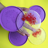 Flower Fairy Tray Molds - DIY Epoxy Resin Casting Beauty Coaster Silicone Mold