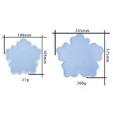 Silicone Mirror Tabletop Flower Mold for Epoxy Resin