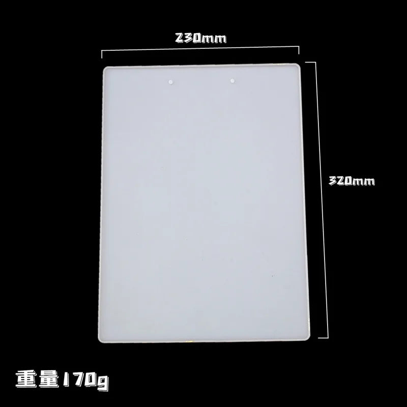 Resin Mold Crystal Epoxy Folder Artboard DIY Drawing Board
