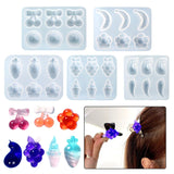 Cherry Icecream Silicone Epoxy Resin Mold Hairclip Mold Jewelry Tool