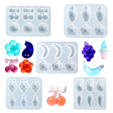 Cherry Icecream Silicone Epoxy Resin Mold Hairclip Mold Jewelry Tool
