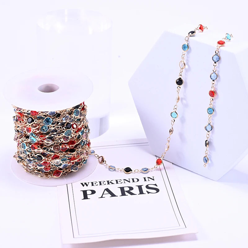 DIY Gemstone Necklace Chain For Jewelry Making Findings DIY Necklace