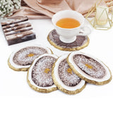 DIY Geometric Agate Coaster Resin Mold Set