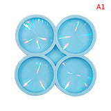 Geometry Crystal Epoxy Resin Mold Large Cube Rectangle Bookends Silicone Mold