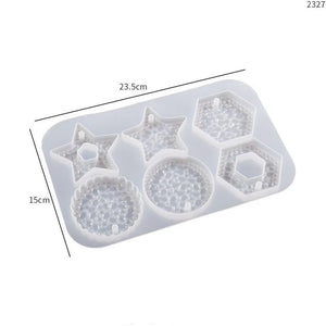 DIY Geometry Hanging Star Pendants Resin Mold