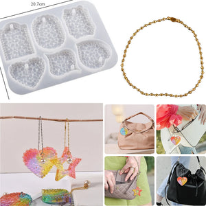 DIY Geometry Hanging Star Pendants Resin Mold