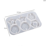 DIY Geometry Hanging Star Pendants Resin Mold
