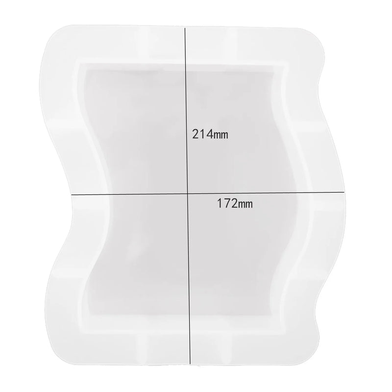 Geometry Cube Epoxy Resin Mold Round Rectangle Mirror Silicone Molds