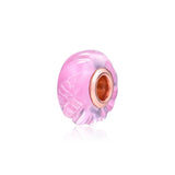 DIY Glass Beads For Jewelry Making Glittering Grooves Charm For Bracelets