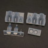 Glass Bottle Shape Epoxy Silicone Mold for Children Art Crafts