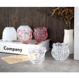 DIY Glazed Cup Resin Casting Mold Glazed Rose Flower Glass Tumbler Silicone Mold