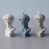 Great Artists Figures David Silicone Mold Resin Portrait Painting Mold