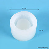 DIY Green Plant Potted Decoration Candle Holder Epoxy Resin Mold