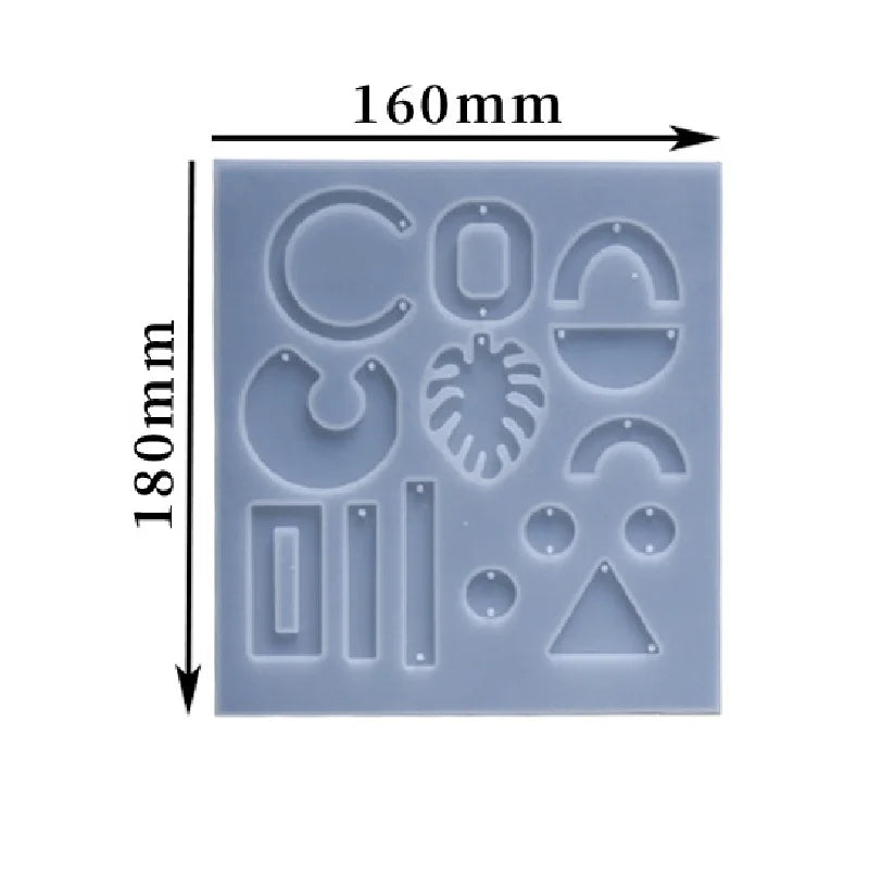 Hair Clip Silicone Mold for DIY Jewelry Making