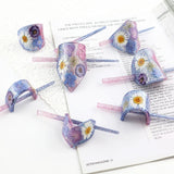 Hairpin Crystal Epoxy Resin Casting Mold Silicone Mould with Hair Pins