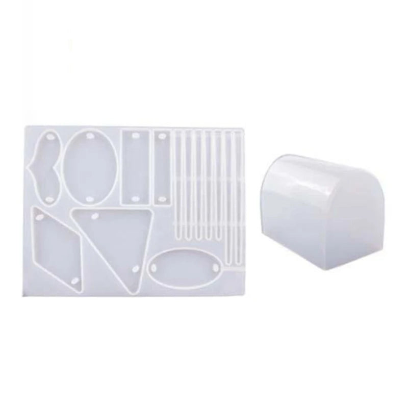 Hairpin Crystal Epoxy Resin Mold Hair Accessories Silicone Mould