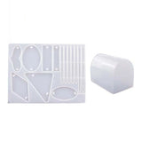 Hairpin Crystal Epoxy Resin Mold Hair Accessories Silicone Mould