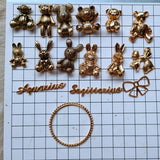 Hairpin Phone Case Resin Charms DIY Accessories