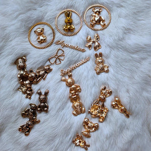 Hairpin Phone Case Resin Charms DIY Accessories