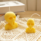 Halloween Horror Skeleton Candles Mold for DIY Making