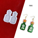 DIY Halloween Earring Poison Silicone Mold