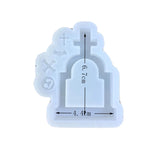 Halloween Tombstone Shaker Mold Epoxy Resin Jewelry Tool