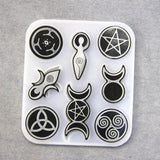 Epoxy Resin Molds Sun Moon God Five Star Mang Jewelry Tools