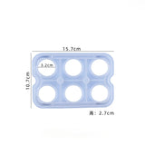 Handcrafted Silicone Epoxy Resin Egg Storage Rack Box Mold