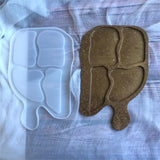 DIY Handle Coaster Fruit Resin Molds Epoxy Resin Mold Jewelry Tools Accessories