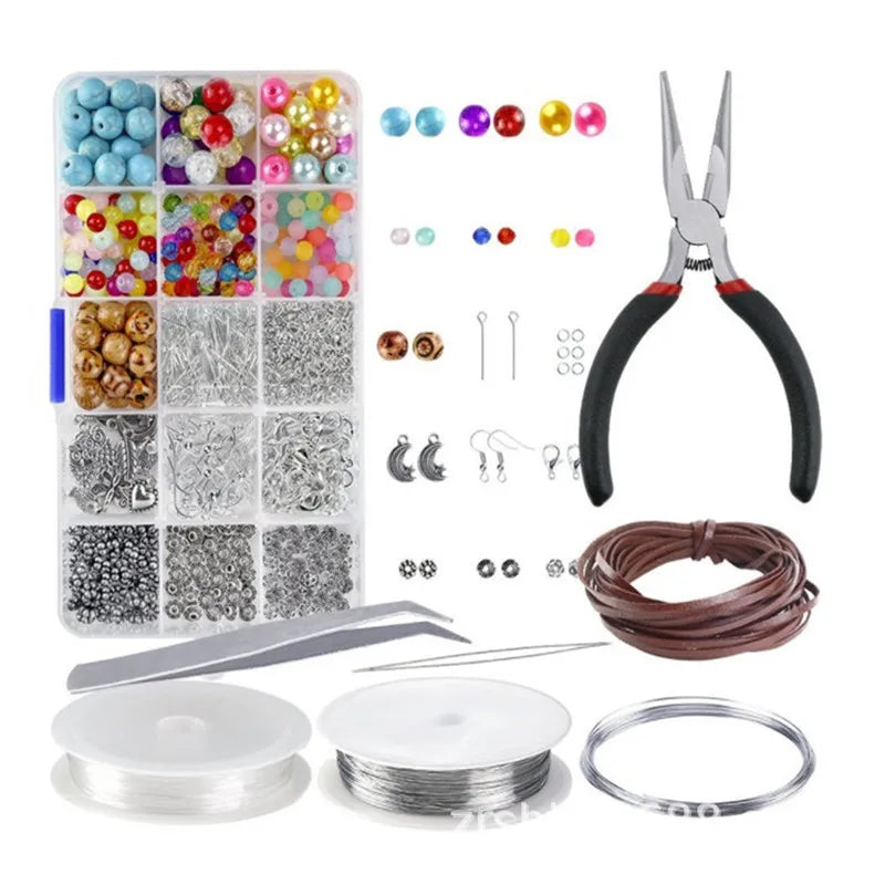 Beaded Crystal Bracelet Making Set